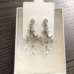Crystal Drop Chandelier Earrings